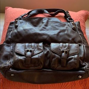 Kenneth Cole Brown Leather Hobo